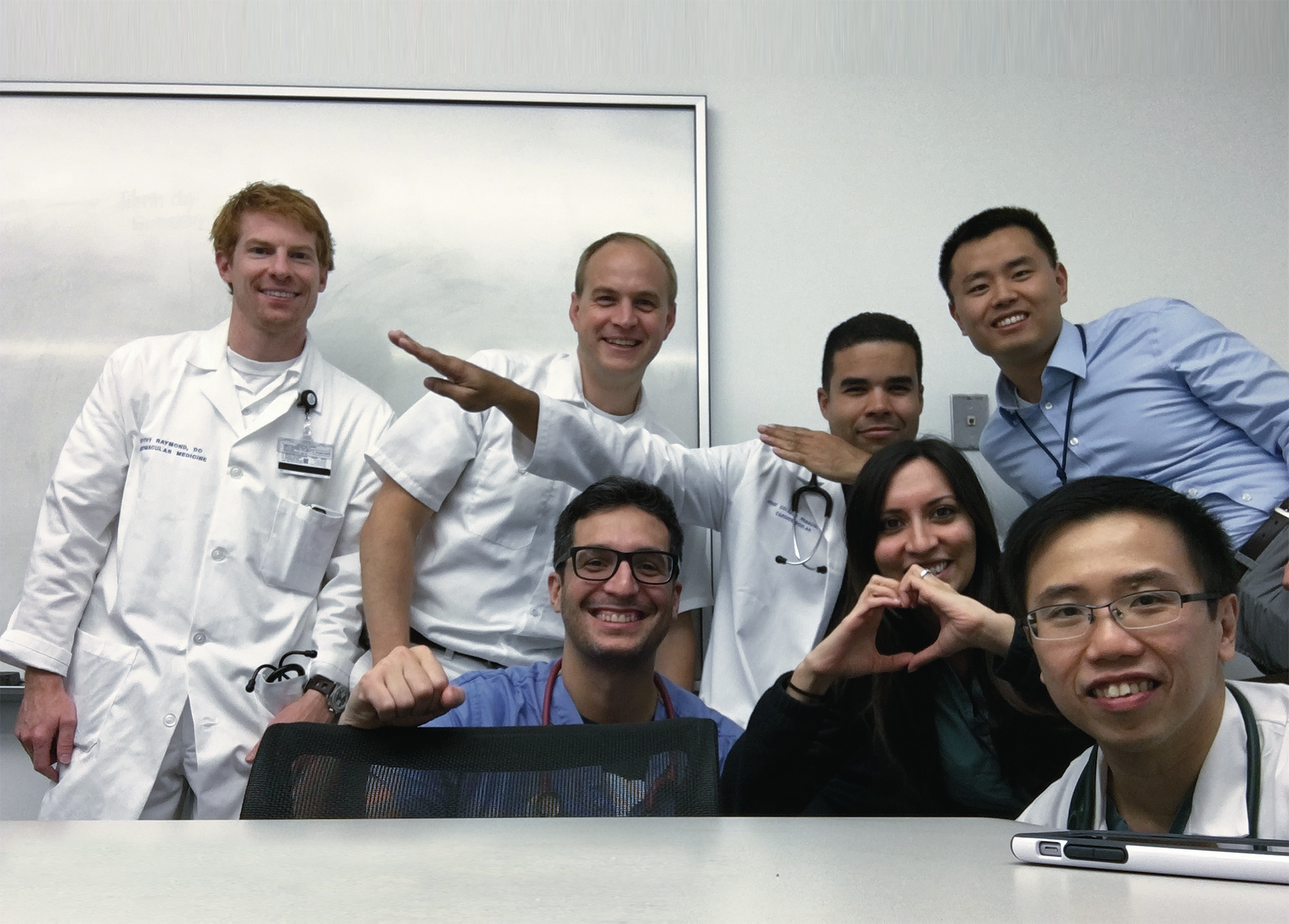 Team of Doctors posing